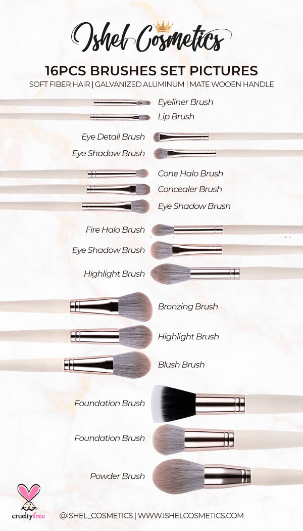 Paula Profesional Brush Set