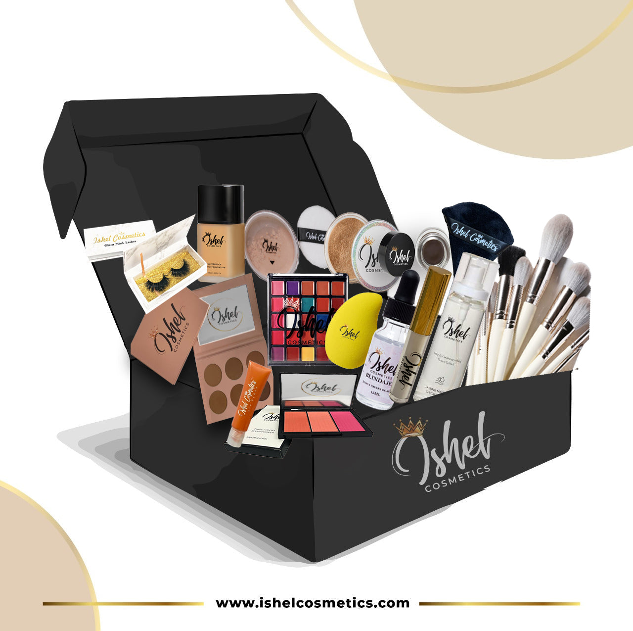 Makeup Kit XL – Ishel Cosmetics Shop