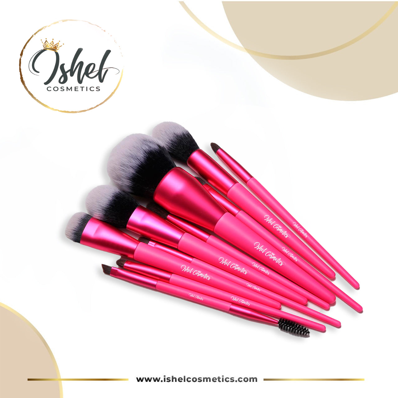 Professional Brush Set Pink